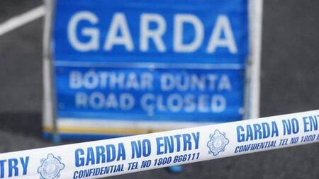 Emergency services at scene of two vehicle collision in East Mayo