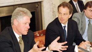 Clinton and Blair ‘taken aback’ that decommissioning would miss GFA deadline Clinton and Blair ‘taken aback’ that decommissioning would miss GFA deadline