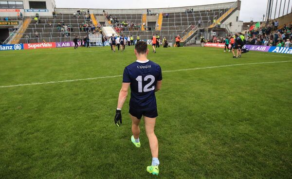 Kerry's Paudie Clifford exits the pitch dejected after his side's loss to Mayo in the opening round of the All-Ireland SFC at Fitzgerald Stadium, Killarney in May 2023. Picture: INPHO/Evan Treacy Kerry's Paudie Clifford exits the pitch dejected after his side's loss to Mayo in the opening round of the All-Ireland SFC at Fitzgerald Stadium, Killarney in May 2023. Picture: INPHO/Evan Treacy