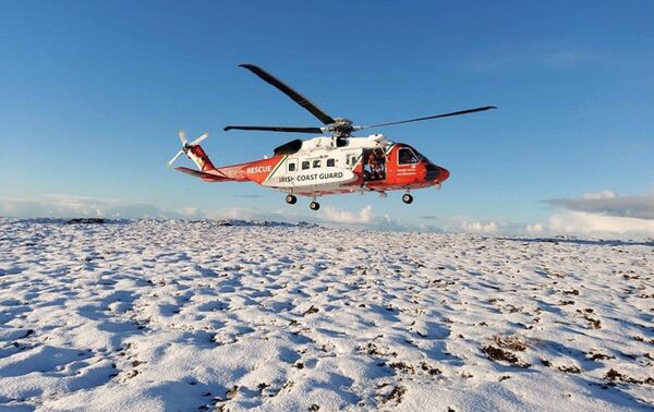 Irish Coast Guard Helicopter 118 operates from the most northerly base in Ireland.