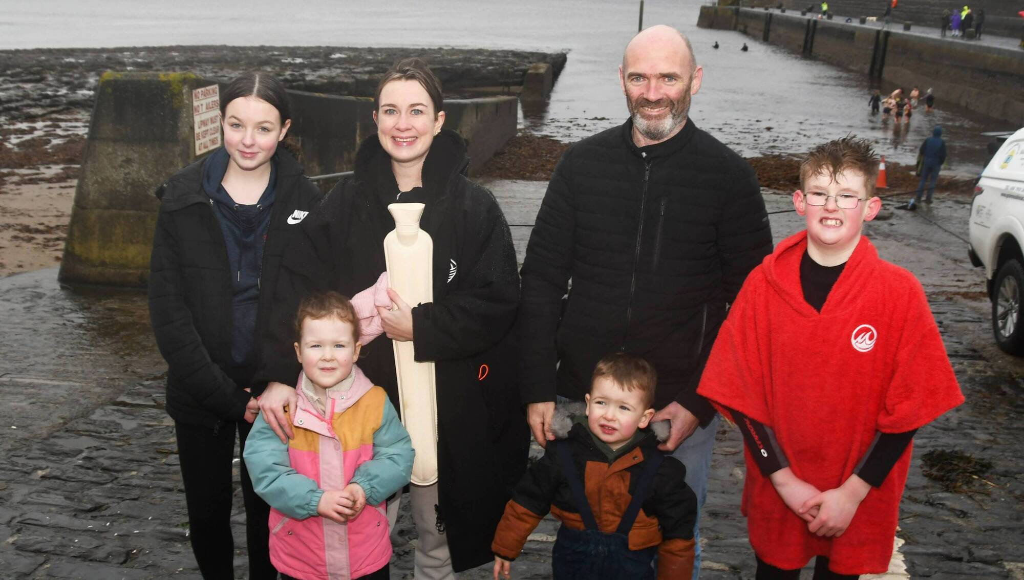 Local Notes: Wonderful turnout in Enniscrone for New Year's Day Swim - Community - Vimarsana News