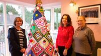 Local Notes: Crochet Christmas Tree in Knockmore Resource Centre