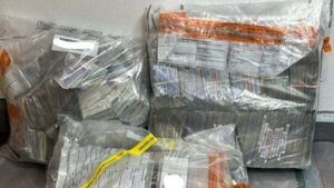 Cash and drugs worth €400,000 recovered from car in Co Down