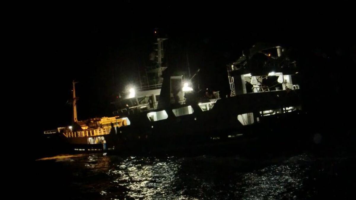 Injured fisherman rescued in early hours of morning