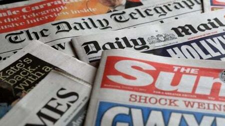 What the papers say: Tuesday's front pages