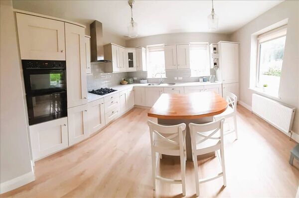 The kitchen.