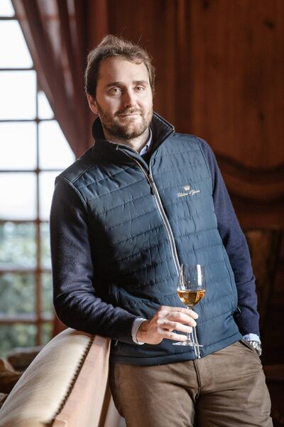 Lorenzo Pasquini, Estate Manager of the vineyard at Chateau d’Yquem. Lorenzo Pasquini, Estate Manager of the vineyard at Chateau d’Yquem.