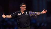 An evening with World Darts champion Gary Anderson in support of Cystic Fibrosis