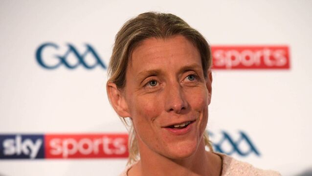 <p>Former Mayo ladies footballer Cora Staunton has joined the current Mayo county champions Ballina Stephenites as a coach. Picture: Piaras Ó Mídheach/Sportsfile</p>