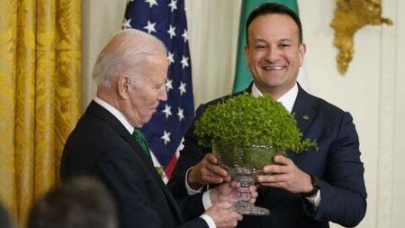 Taoiseach urged to boycott White House visit over Biden's stance on Israel-Hamas war