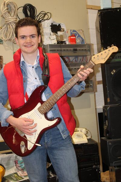 Jack Gilmartin who plays Marty McFly in the musical. Jack Gilmartin who plays Marty McFly in the musical.