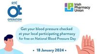 Free blood pressure checks in Mayo pharmacies this Thursday