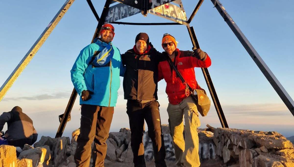 Ollie climbs Atlas Mountains peak for children's charity - news - Vimarsana News