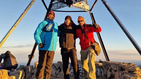 Ollie climbs Atlas Mountains peak for children's charity