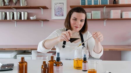 Elaine's skincare range is inspired by her beautiful rural environment