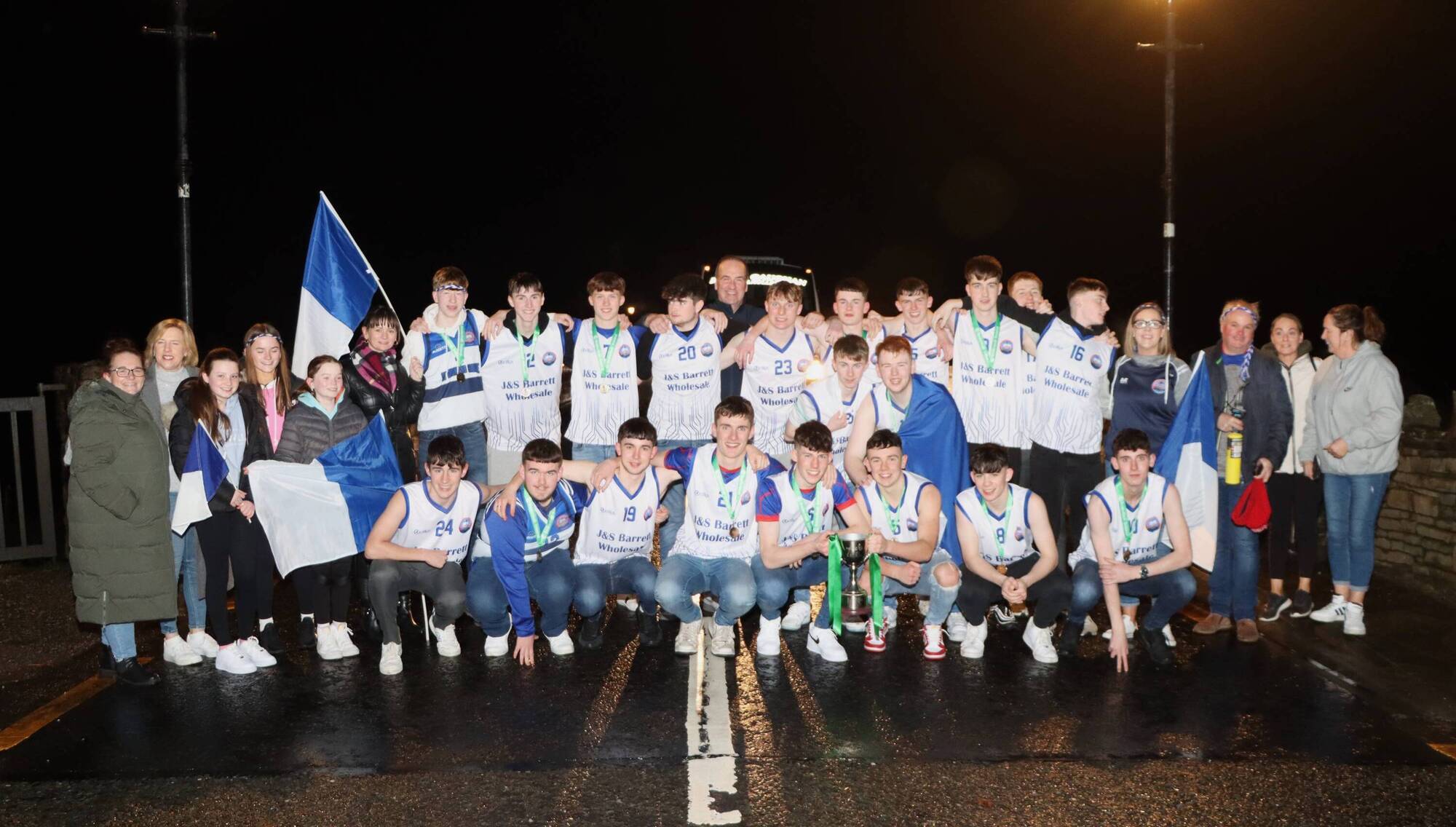 Local Notes: All-Ireland champions St Brendan's College cross Bellacorick Bridge - Community - Vimarsana News