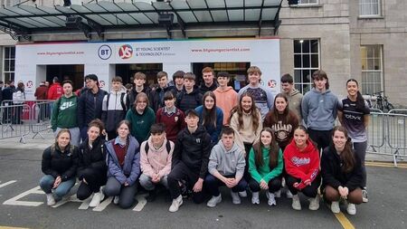 Local Notes: Enniscrone students visit Young Scientists Exhibition in the RDS