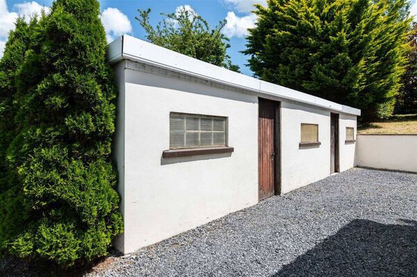 The garden shed. The garden shed.