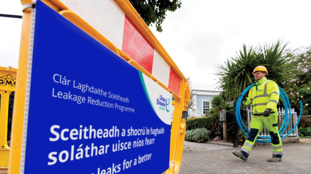 Uisce Éireann works in full flow for north Mayo town
