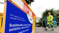 Uisce Éireann works in full flow for north Mayo town