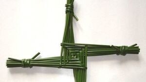 Learn to make a St Brigid's Cross