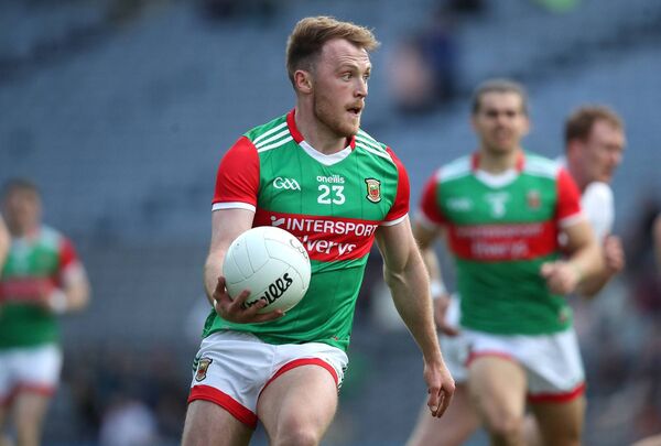 Darren McHale is banking on an inuury-free season to try and cement a position in the Mayo attack.	Picture: INPHO/Bryan Keane