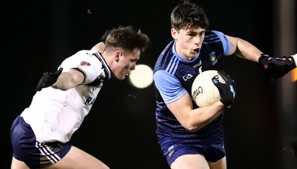 Ballina Stephenites and Mayo senior footballer Sam Callinan in action for UCD against Ulster University in last week's Electric Ireland Sigerson Cup clash at Belfield. UCD won to book their place in the quarter-finals.	Picture: INPHO/Nick Elliott