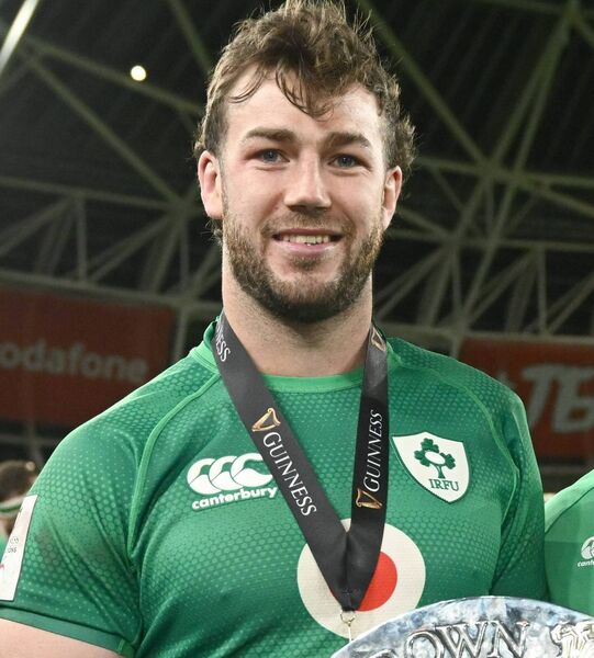 The Sports Personality of the Year is Lacken native Caelan Doris. Picture: Harry Murphy/Sportsfile