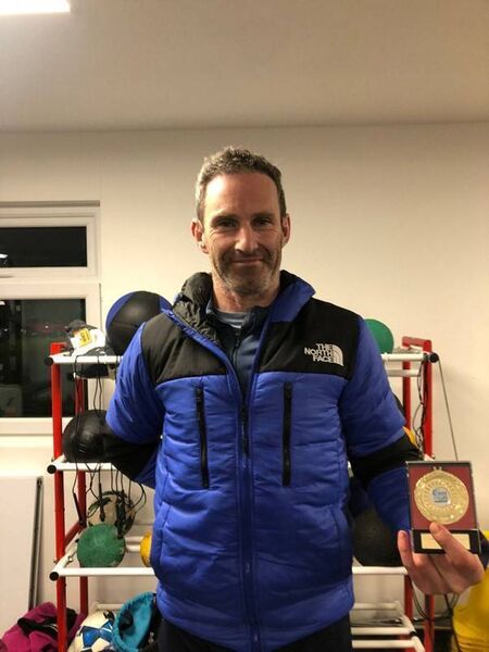 Adrian McNamara wins the Endurance award.