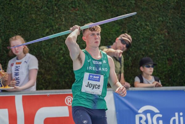 Oisín Joyce continues to break new ground and after another season of excellence, is again selected for a Mayo Sports Stars Award in the Javelin.