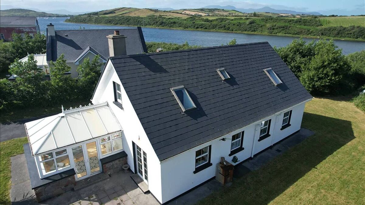 Mayo bungalow boasts spectacular views and direct access to sea shore