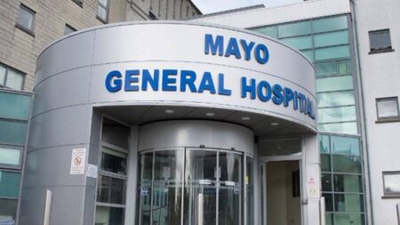 Big jump in patients on trolleys at Mayo University Hospital