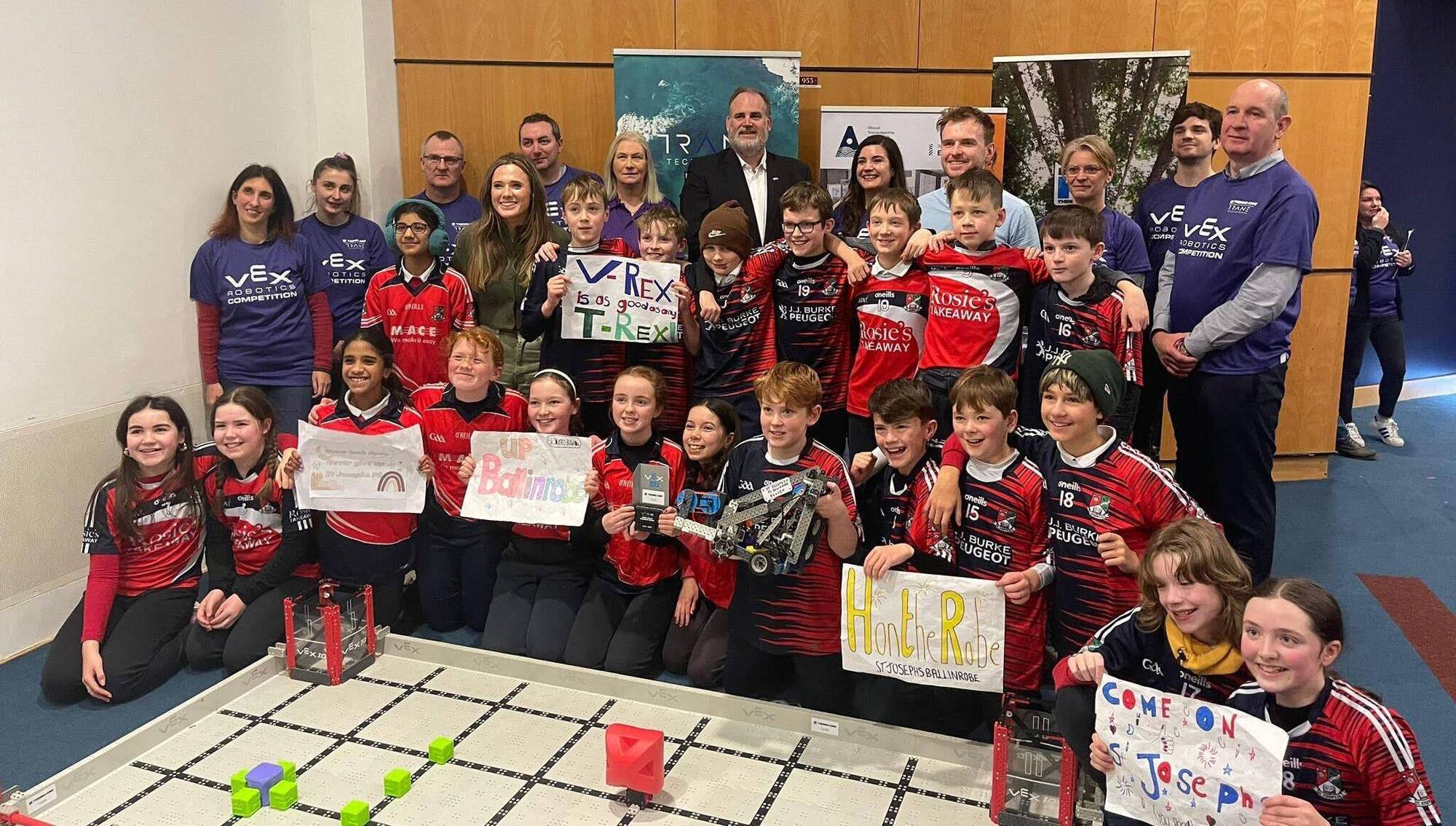 Local Notes: Ballinrobe students win VEX IQ Robotics Galway Mayo Regional competition - Community - Vimarsana News