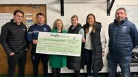 Local Notes: Kiltimagh GAA Club present a cheque to Mayo Roscommon Hospice and Mayo Neurone Disease Association