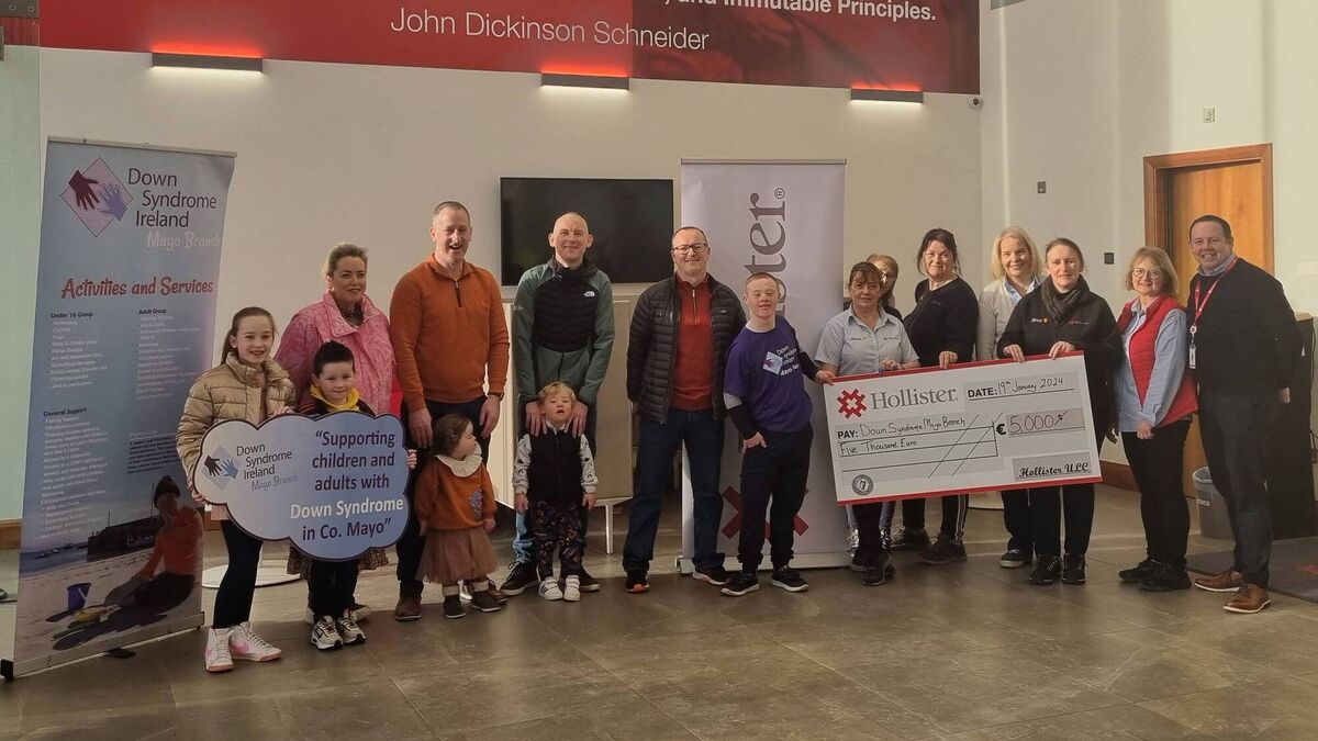 Staff at Mayo multi-national raise vital funds for charity