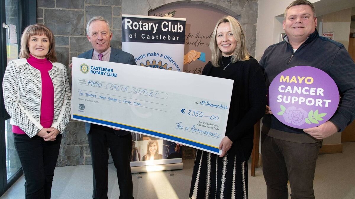 Two local charities benefit from Rotary Club's fundraiser
