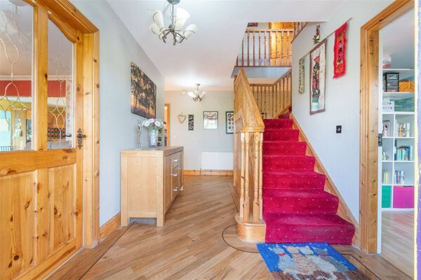 The hallway.