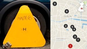 Revealed: Dublin's illegal parking blackspots as number of clamped vehicles rises Revealed: Dublin's illegal parking blackspots as number of clamped vehicles rises