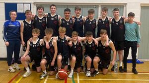 Local Notes: St Louis CS Kiltimagh 2nd year boys basketball win their first league game