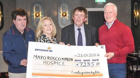 Local Notes: Kevin raises over €7,200 for Mayo Roscommon Hospice
