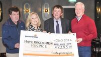 Local Notes: Kevin raises over €7,200 for Mayo Roscommon Hospice