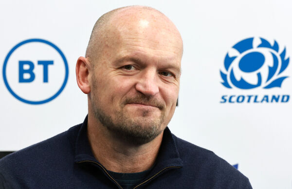 Scotland head coach Gregor Townsend during the 2024 Guinness Six Nations squad announcement at the Scottish Gas Murrayfield Stadium. Scotland head coach Gregor Townsend during the 2024 Guinness Six Nations squad announcement at the Scottish Gas Murrayfield Stadium.