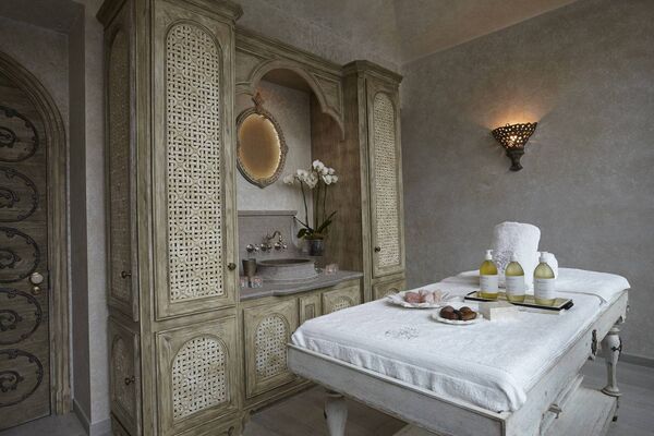The treatment room in The Spa at Ashford Castle. The treatment room in The Spa at Ashford Castle.