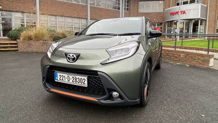 Toyota Aygo X - a small car bursting with attitude