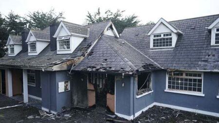 Protesters ‘know exactly’ who is behind arson attacks, says McEntee