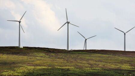 Wind turbines generated more than a third of Ireland's electricity last month