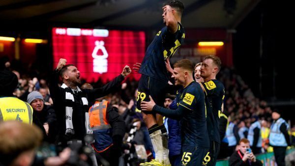 Bruno Guimaraes double fires Newcastle past Nottingham Forest