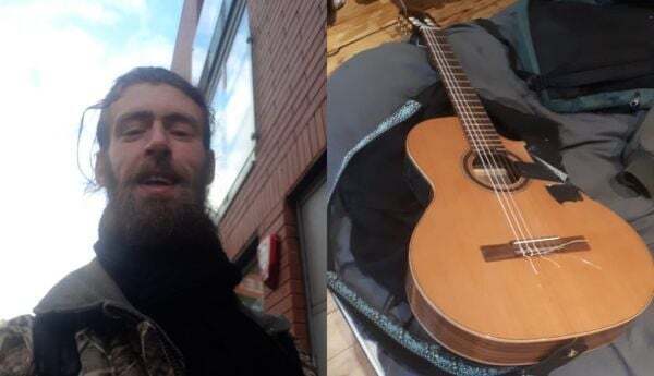 Busker reunited with lost guitar in hours thanks to 'power of social media' - Homepage - Vimarsana News