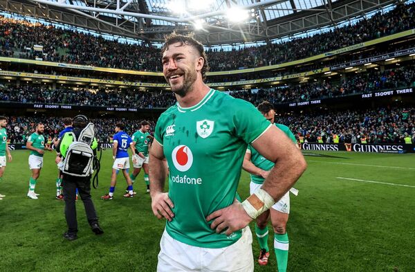 Caelan Doris became the 110th player to captain the Irish men's rugby team. Caelan Doris became the 110th player to captain the Irish men's rugby team.