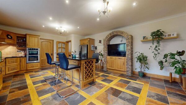 The kitchen.